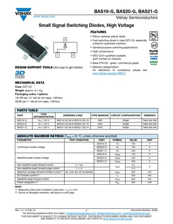  Datasheet Preview Page 1