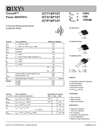  Datasheet Preview Page 1