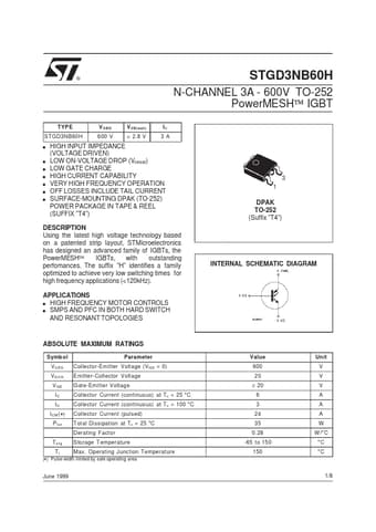  Datasheet Preview Page 1