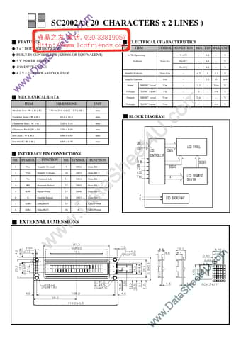  Datasheet Preview Page 1