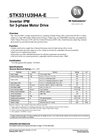  Datasheet Preview Page 1