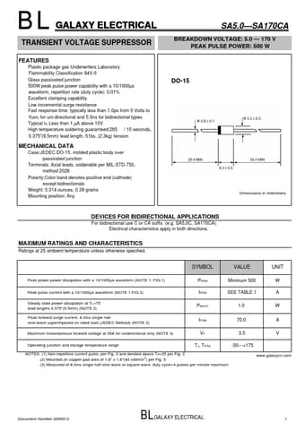  Datasheet Preview Page 1