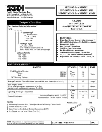  Datasheet Preview Page 1