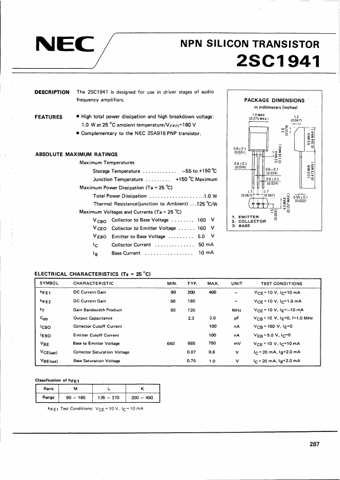  Datasheet Preview Page 1