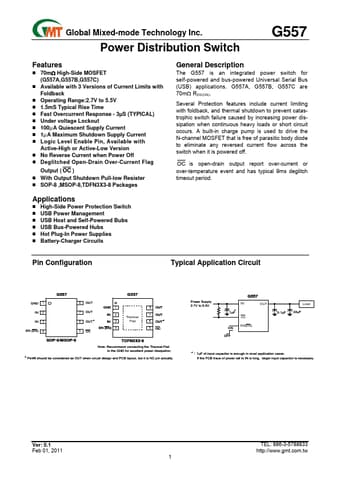 Datasheet Preview Page 1