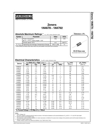  Datasheet Preview Page 1