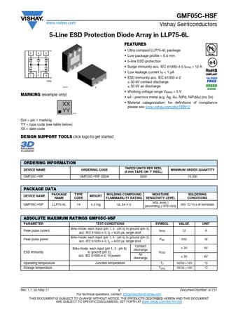 Datasheet Preview Page 1