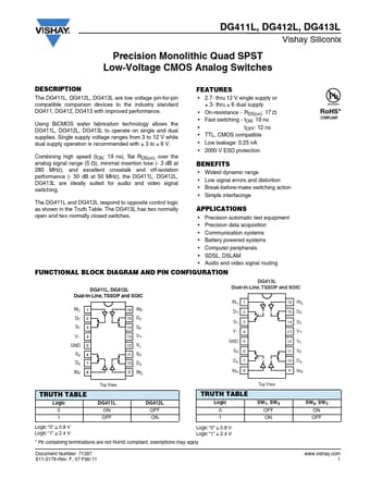  Datasheet Preview Page 1