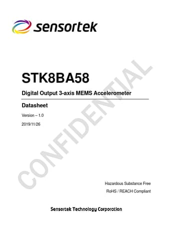  Datasheet Preview Page 1