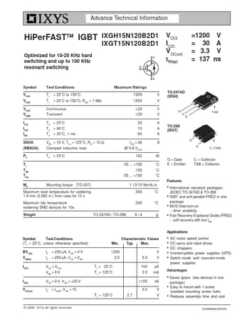  Datasheet Preview Page 1