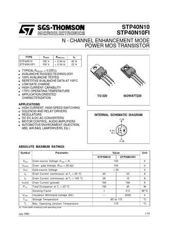  Datasheet Preview Page 1