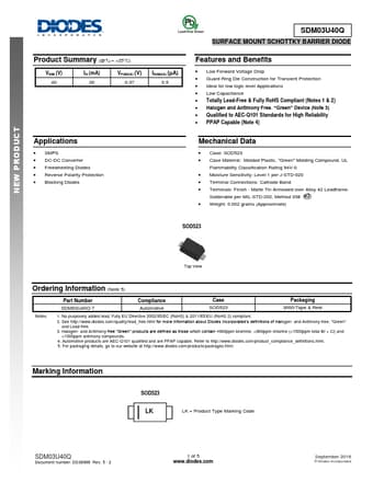  Datasheet Preview Page 1