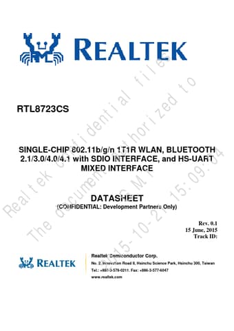 Datasheet Preview Page 1