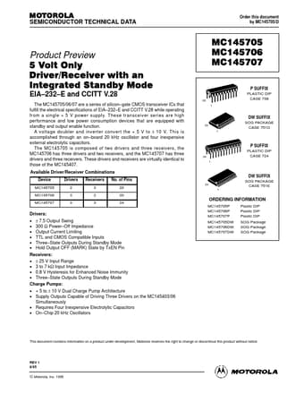  Datasheet Preview Page 1