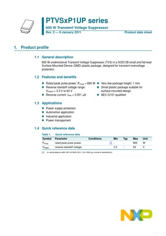  Datasheet Preview Page 1