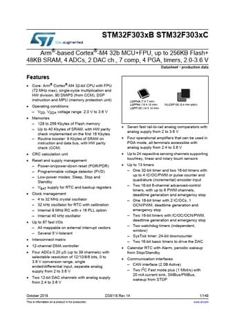  Datasheet Preview Page 1