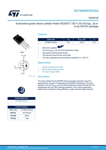  Datasheet Preview Page 1