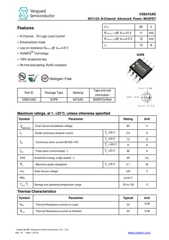  Datasheet Preview Page 1