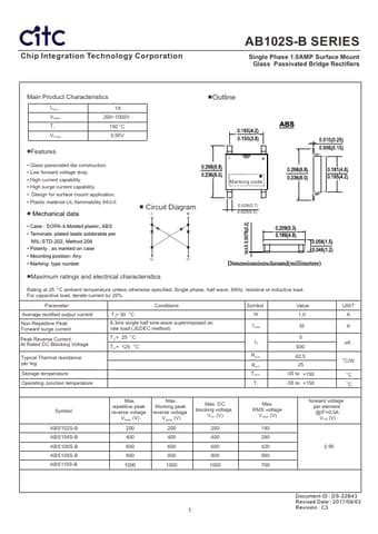  Datasheet Preview Page 1