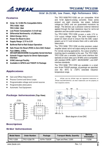  Datasheet Preview Page 1