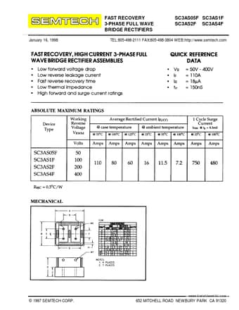  Datasheet Preview Page 1