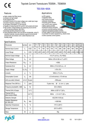  Datasheet Preview Page 1