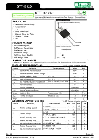  Datasheet Preview Page 1