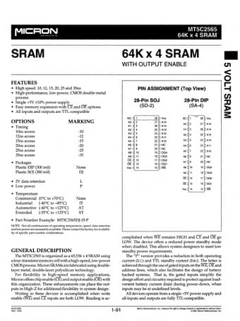  Datasheet Preview Page 1