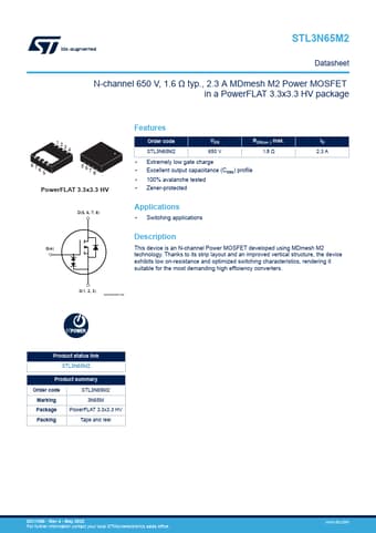  Datasheet Preview Page 1