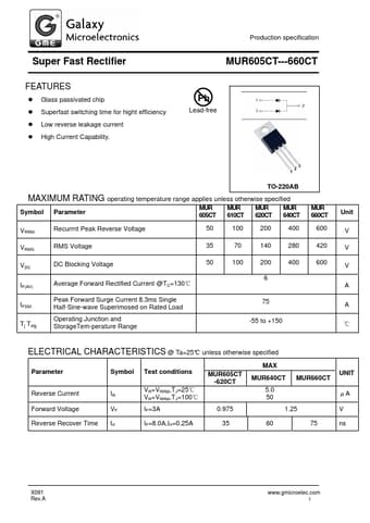  Datasheet Preview Page 1