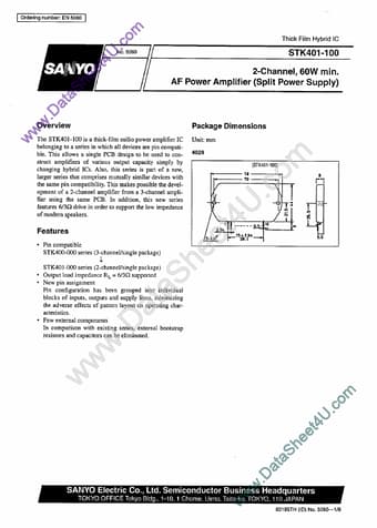  Datasheet Preview Page 1