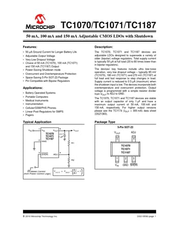  Datasheet Preview Page 1