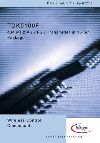  Datasheet Preview Page 1