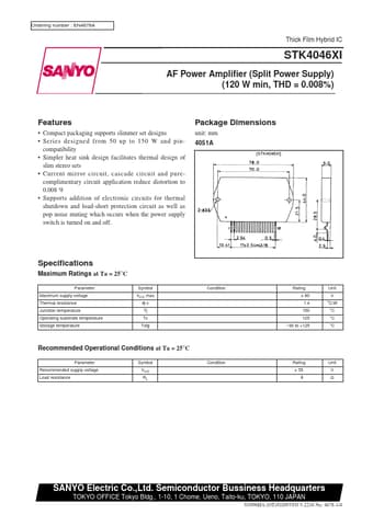  Datasheet Preview Page 1