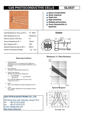  Datasheet Preview Page 1