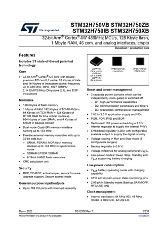  Datasheet Preview Page 1