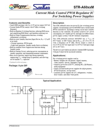  Datasheet Preview Page 1