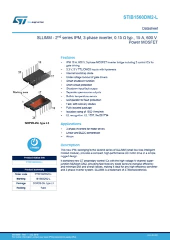 Datasheet Preview Page 1