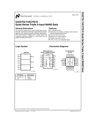  Datasheet Preview Page 1