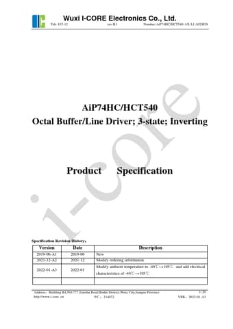  Datasheet Preview Page 1