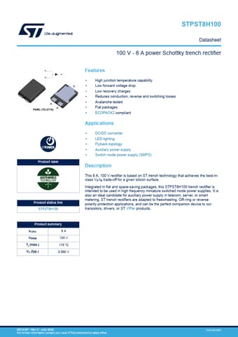  Datasheet Preview Page 1