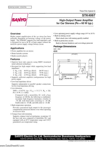  Datasheet Preview Page 1