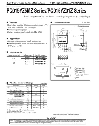  Datasheet Preview Page 1
