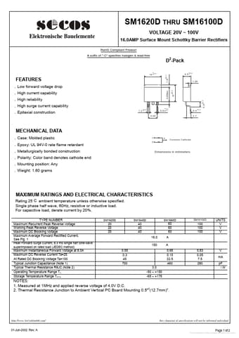  Datasheet Preview Page 1