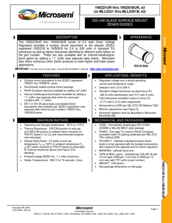  Datasheet Preview Page 1