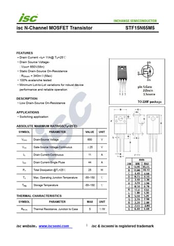  Datasheet Preview Page 1