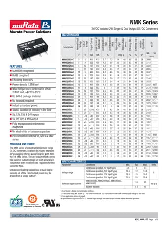  Datasheet Preview Page 1