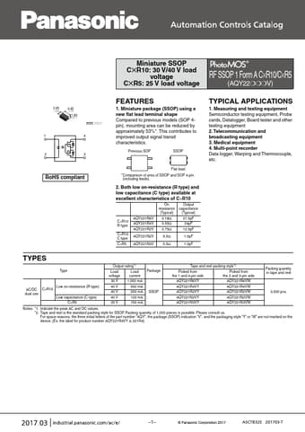  Datasheet Preview Page 1