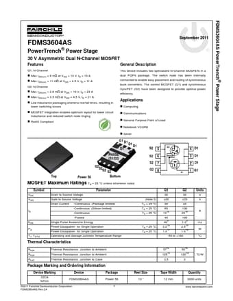  Datasheet Preview Page 1