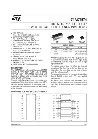  Datasheet Preview Page 1